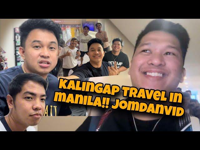 FIRST TIME TRAVEL NG JOMDANVID SA BGC!! KALINGAP TRAVEL IN MANILA!