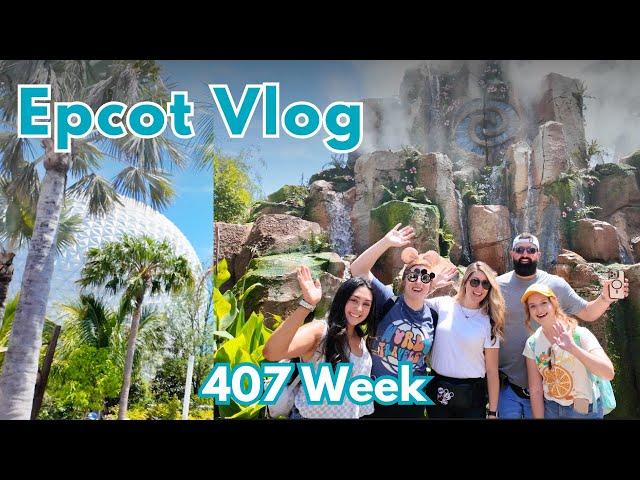 Epcot Vlog with the 407 & Beyond Travel Agents! Disney World Vacation for 407 Week 2024