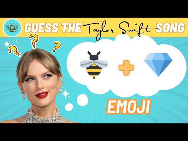 Guess 80 of Taylor Swift Songs by Emoji