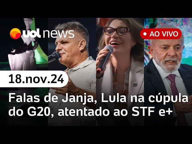 G20: Biden, Xi Jinping e mais líderes chegam para cúpula com Lula; morte de Apóstolo Rina| UOL News