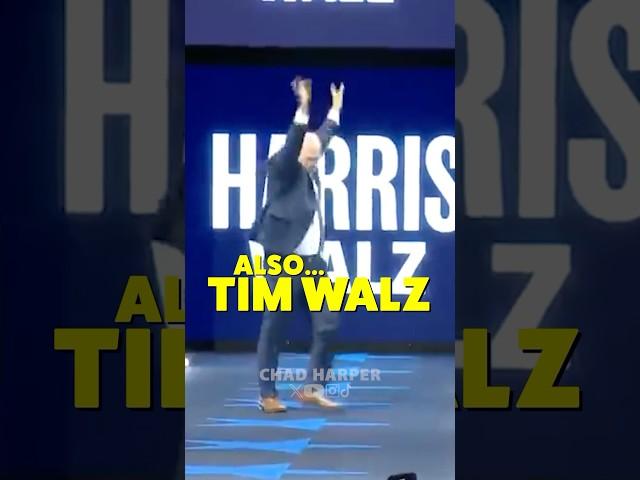 Tim Walz tries to make fun of Elon Musk….. for his stage entrance???
