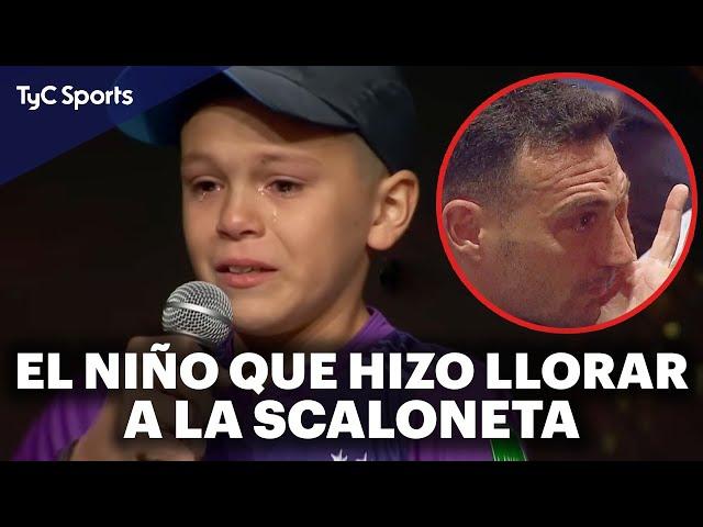 LA HISTORIA DE JOSÉ, EL NENE VIRAL QUE EMOCIONÓ A MESSI, SCALONI, DI MARÍA, ENZO Y A TODO EL PAÍS 