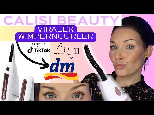 Viraler CALISI BEAUTY beheizter Wimperncurler im Test I Heated Eyelash Curler I Wimpernzange