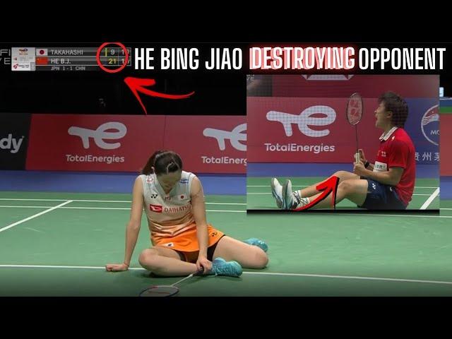 He Bing Jiao(CHN) vs Sayaka Takahashi(JPN) Badminton Match Highlights | Crazy Revisit Uber Cup 2020