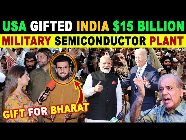 15 BILLION DOLLARS MILITARY SEMICONDUCTOR PLANT IN INDIA BY USA | PAK SHOCKING REACTION