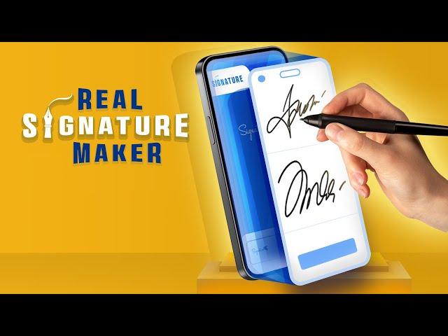 Real Signature Maker & Creator :Top App 2024