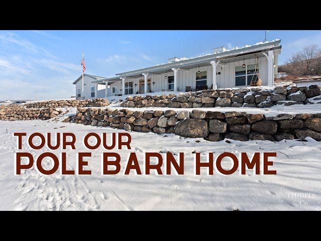 A Finished Pole Barn House Tour