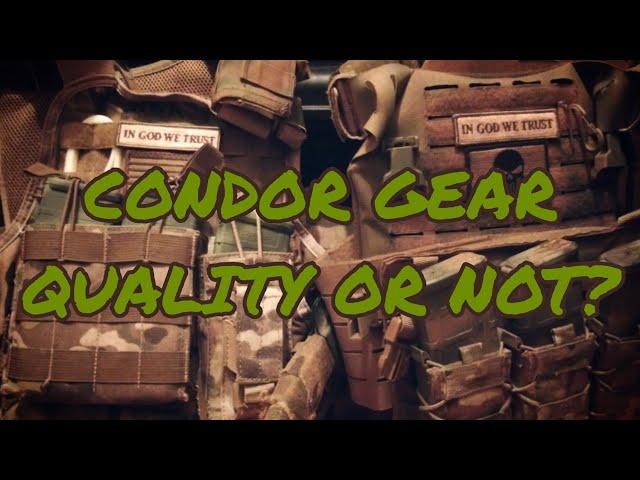 Condor Gear, Is It Up To Real Life Situations? An SHTF Option?