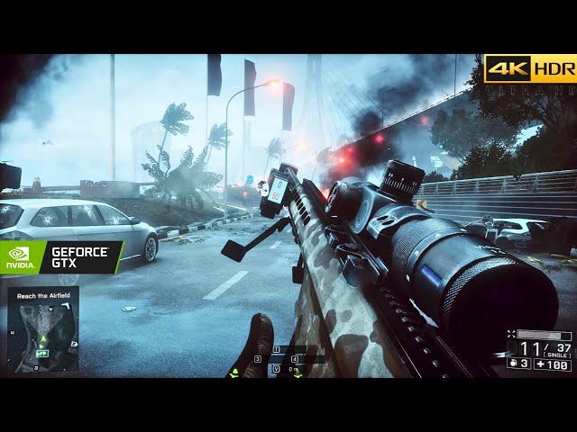 BATTLEFIELD 4 Gameplay Walkthrough Campaign Part- 4 (4K 60FPS) No Commentary