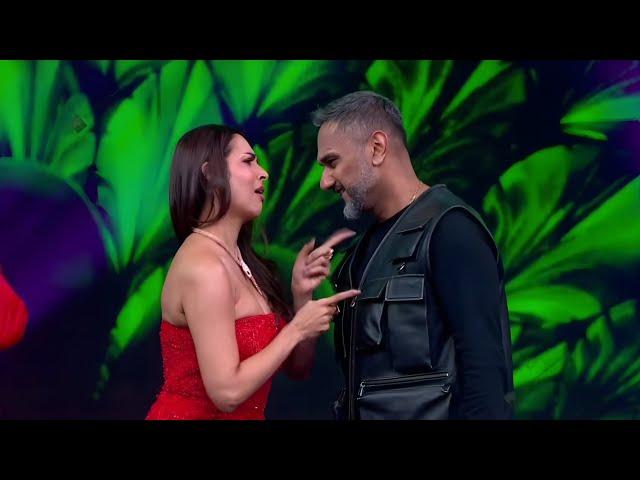 Omg  Honey Singh ने stage फाड़ Diya | India's best Dancer vs Super Dancer | Malaika Arora