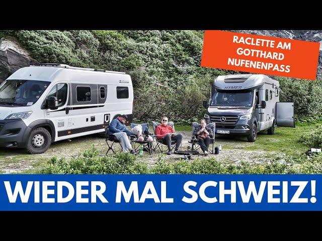 #352  - Mal wieder in die Schweiz mit Sonja und Kai - Gotthard - Nufenen - Einfach toll hier!