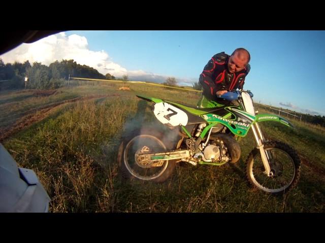 DIRTBIKE BLOWS UP ! IDIOTS RIDING BIKES