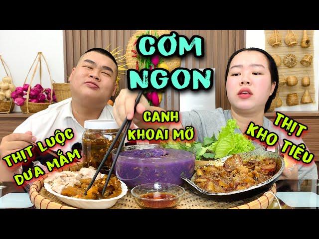 Bữa Cơm Đạm Bạc Với Món Thịt Kho Tiêu, Dưa Mắm Miền Tây Và Canh Khoai Mỡ Tôm Khô | Tập 705