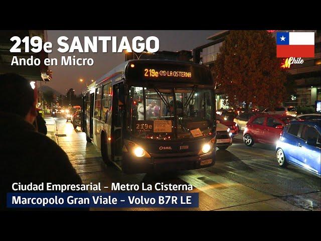 Bus 219e SANTIAGO SUPER EXPRESO, bus trip Marcopolo Gran Viale - Volvo B7R LE