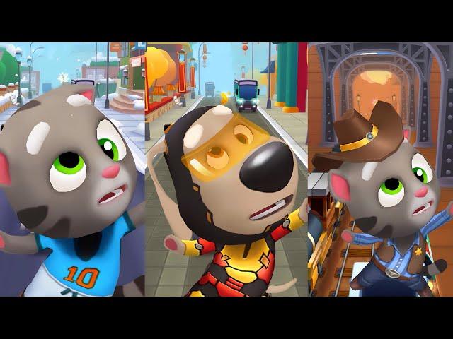 Talking Tom Gold Run Funny Fails Moments - Android Gameplay #LittleMovies