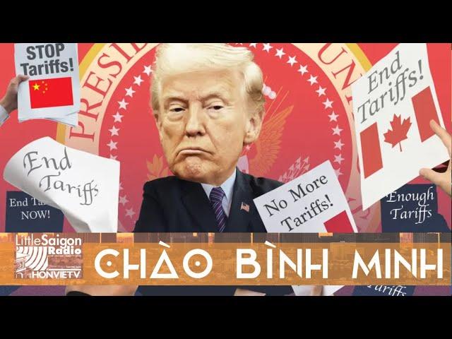 CHÍNH PHỦ TRUMP CUỐNG CUỒNG LO KHÔNG CÓ THỎA THUẬN MẬU DỊCH  | CHÀO BÌNH MINH (06/03/2025)