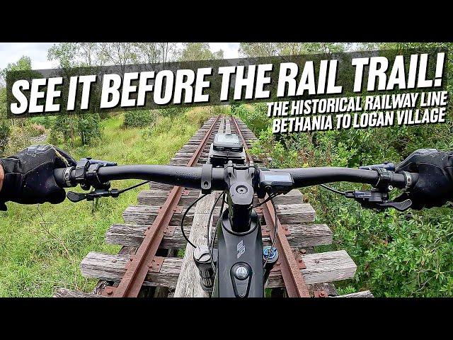 Bethania to Logan Village: Cycling the Forgotten Railway Before It's a Rail Trail!