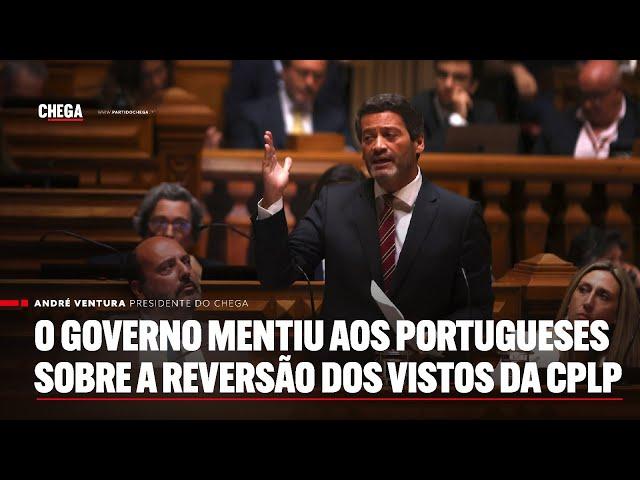 O Governo mentiu aos portugueses sobre a reversão dos vistos da CPLP