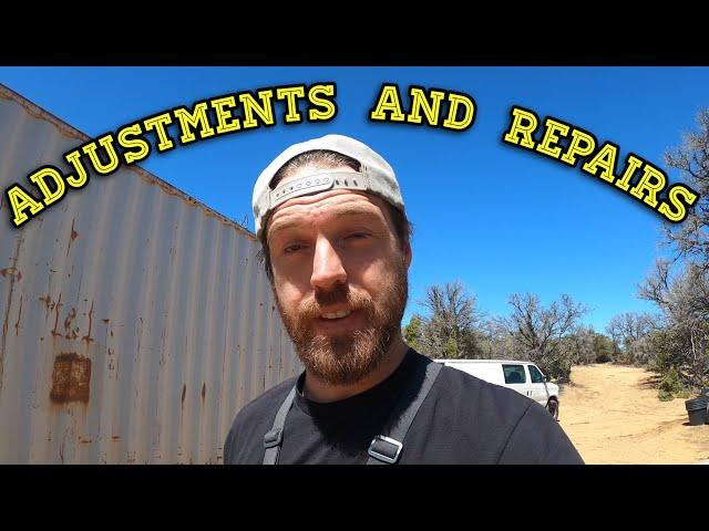 Future Homestead EP:6 | Container is sinking and the trailer is leaking!