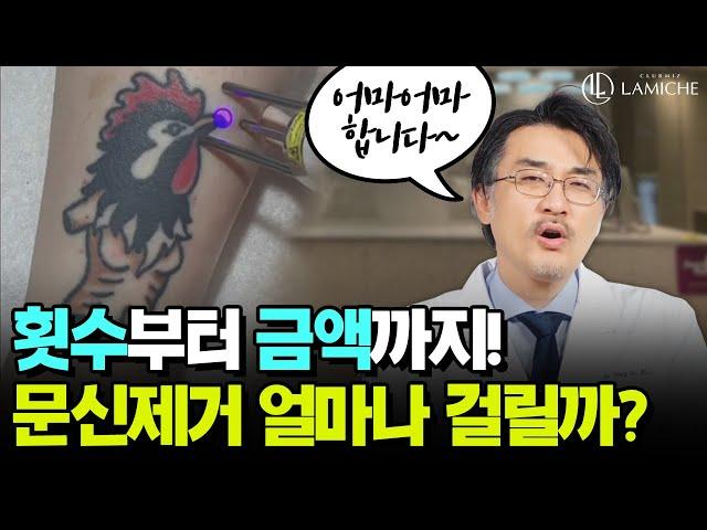 22년 경력 원장님이 말하는 문신제거 [비용, 통증, 횟수, 부작용, 흉터]