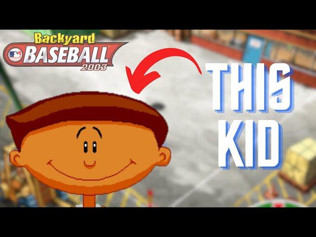 The Most Unexpected Home Run Ever | Backyard Baseball 2003 Worst Team Season Playthrough