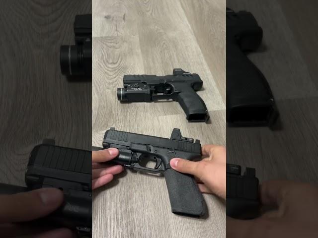 Glock 17 MOS GEN5 Vs Walther PDP FS 4.5 - Night Stand gun