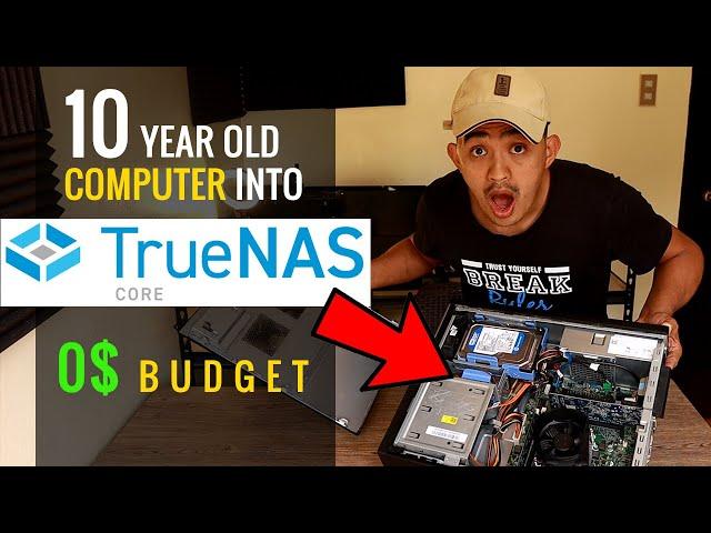 How to build a DIY NAS from an OLD PC [0$-50$] Budget | TrueNAS