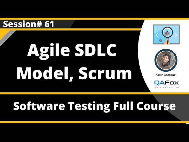 Agile SDLC Model, Scrum, Methodologies and Practices (Software Testing - Session 61)