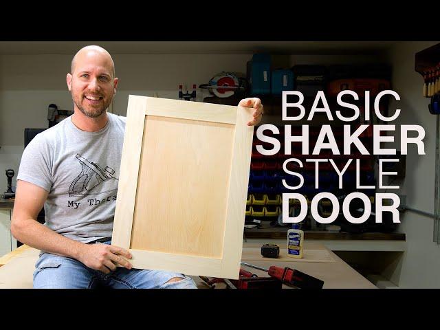 Build Shaker Cabinet Doors With Table Saw | New to Woodworking?