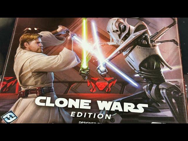 Clone Wars! Star Wars Deck Building Game Expansion - First time playing and impressions