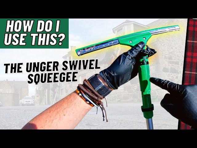 UNGER S PLUS & 0 DEGREE HANDLE - SQUEEGEE HINTS & TIPS