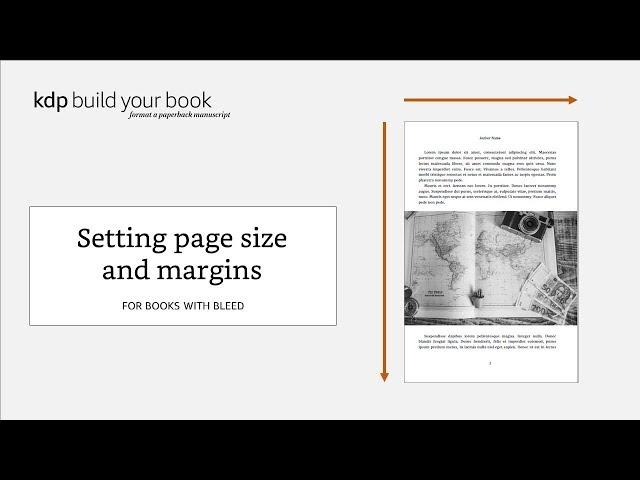 Setting page size and margins: For books with bleed