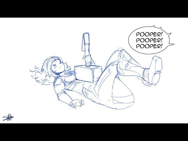 Diaper Animation Party Pooper