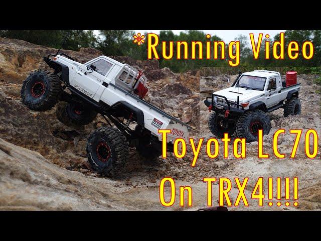 Traxxas TRX4 | KillerBody LC70 Running Video (YaiRC)