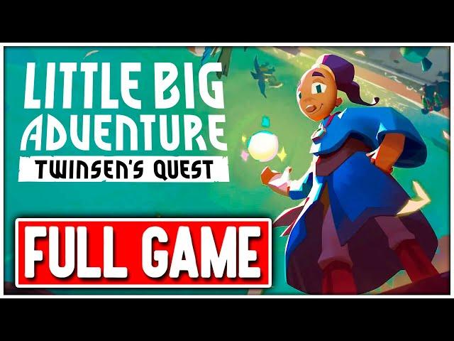 LITTLE BIG ADVENTURE - TWINSEN'S QUEST Gameplay Walkthrough FULL GAME No Commentary + ENDING