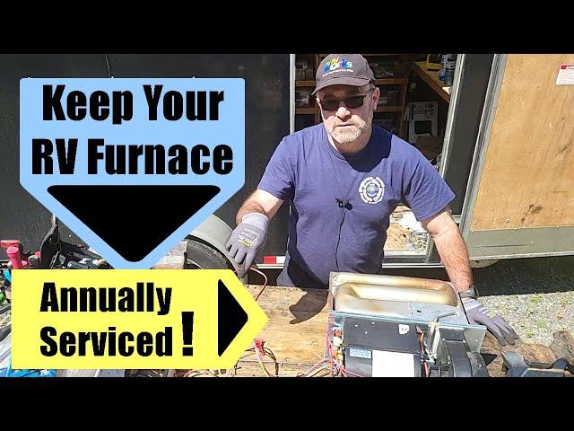 RV Furnace Annual Maintenance - Suburban Furnace