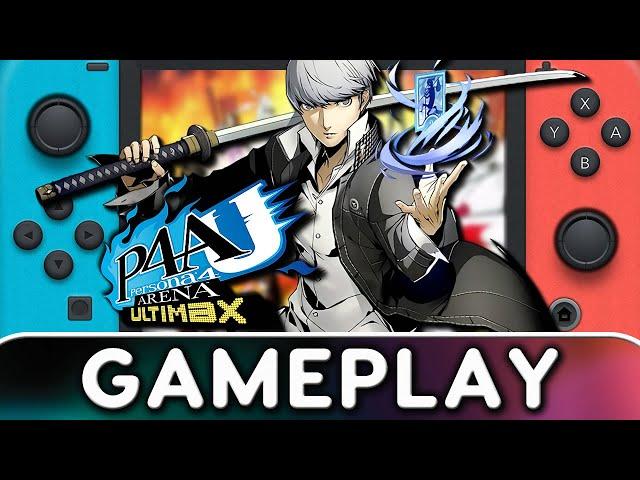 Persona 4 Arena Ultimax | Nintendo Switch Gameplay