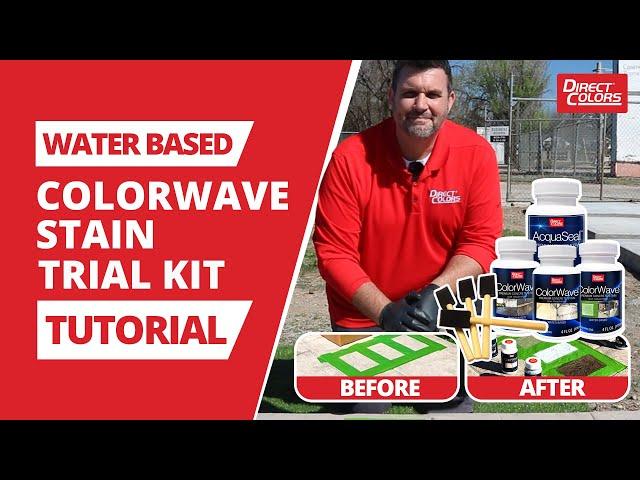 DIY ColorWave® Stain Trial Kit Tutorial | Transform Your Space with Direct Colors