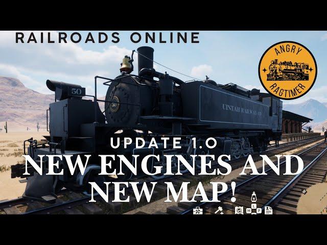 New Engines and New Map in Railroads Online - Railroads Online Livestream