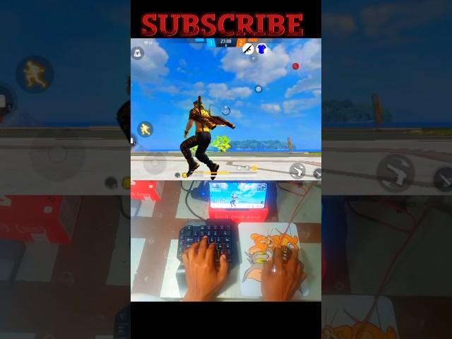 Support Karo bhai log 🪵 Free fire gameplay keyboard and mouse #shorts