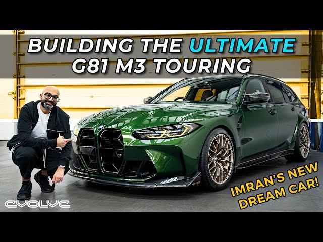 Building Imran's dream G81 M3 Touring - The ultimate family car - Verde Ermes x Tartufo x CS