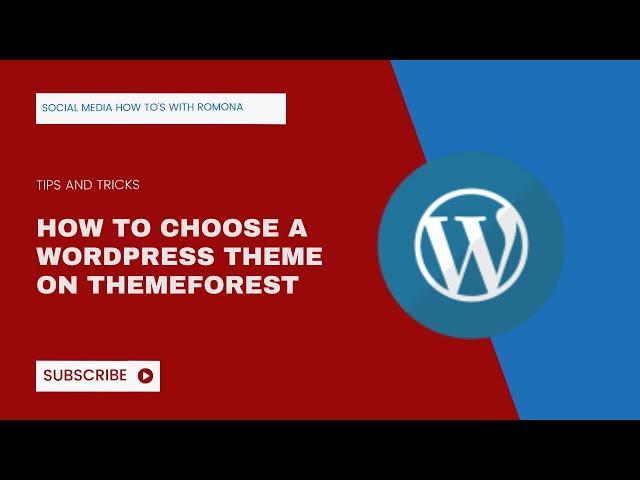 How to Choose and Purchase a WordPress Theme on Themeforest | Step-by-Step Themeforest Tutorial