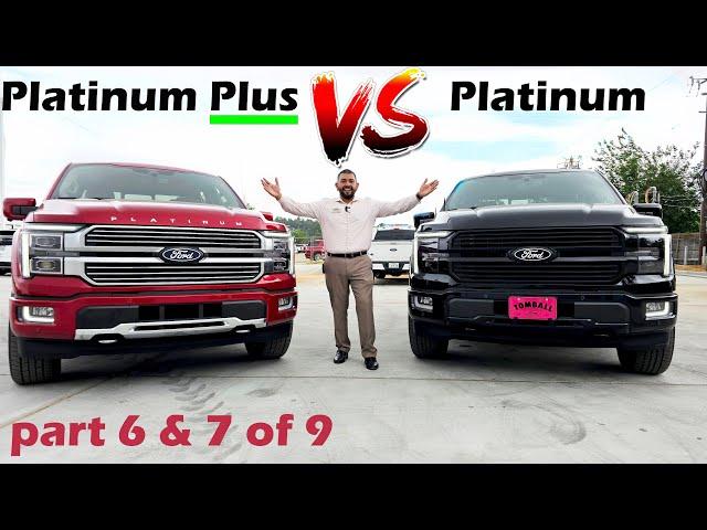 Luxury Showdown: 2024 Ford F150 Platinum Plus vs. Platinum Trim Comparison