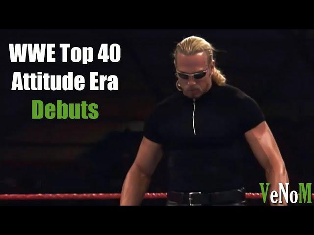 WWE Top 40 Shocking Attitude Era Debuts