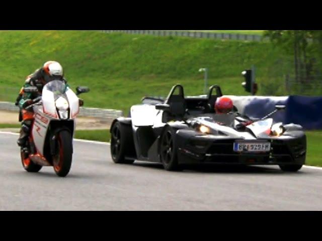 Bike VS Car Compilation - Fifth Gear