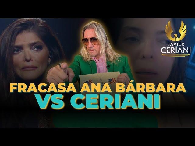 Ana Bárbara usa a agente del gobierno para intimidar a Javier Ceriani - FUERTE | Javier Ceriani