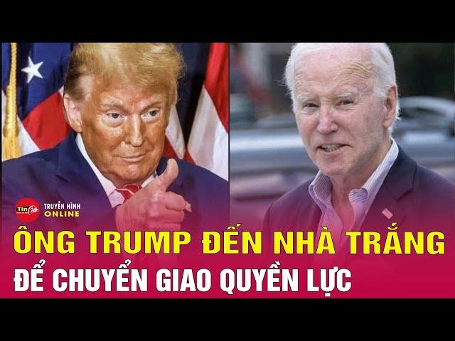 Tin quốc tế mới nhất 13/11: Tổng thống đắc cử Trump đến Nhà Trắng để bàn chuyển giao quyền lực