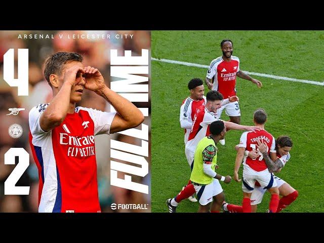 Arsenal vs Leicester City (4-2) | Highlights & Goals | Premier League 2024/25