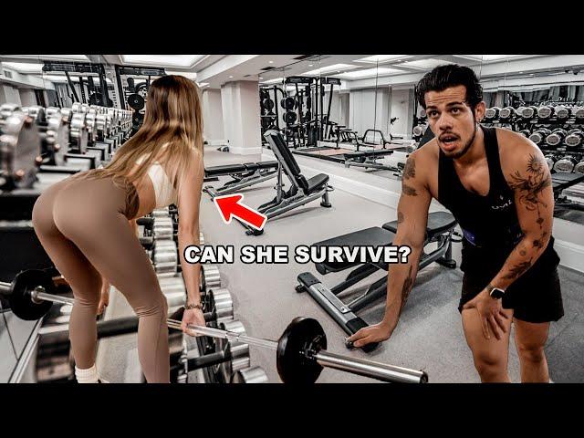 CAN MY GIRLFRIEND SURVIVE MY WORKOUT???