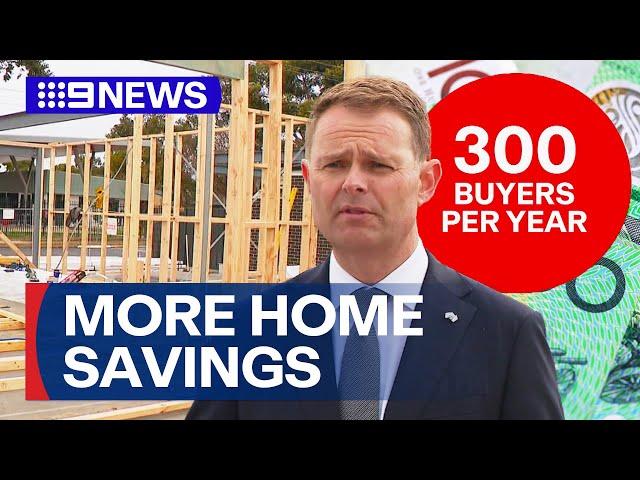 More savings for first home buyers in SA’s state budget | 9 News Australia